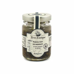 Terre Exotique Drained Green Pepper in Brine, 50g