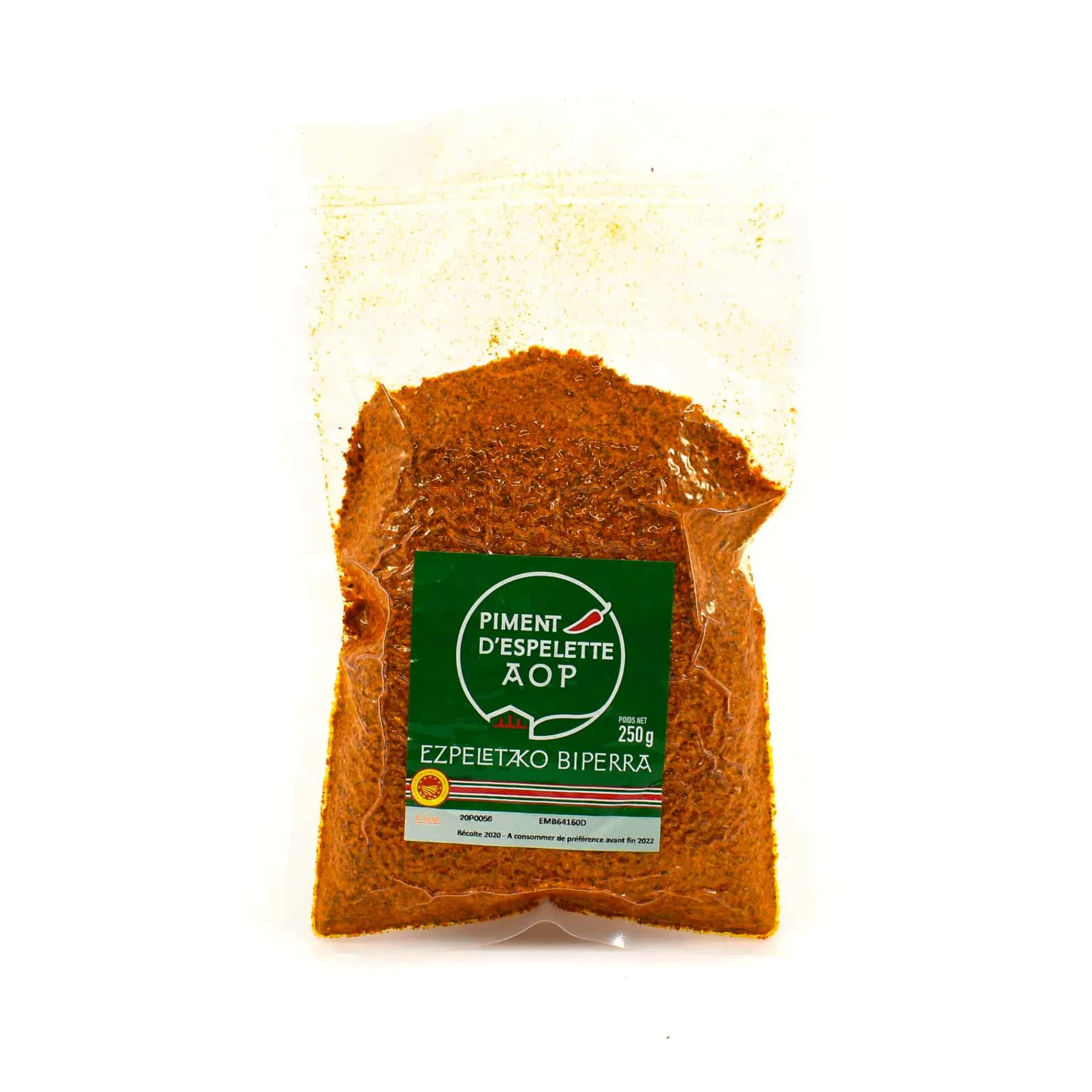 Terre Exotique Espelette Chili Pepper DOP, 250g