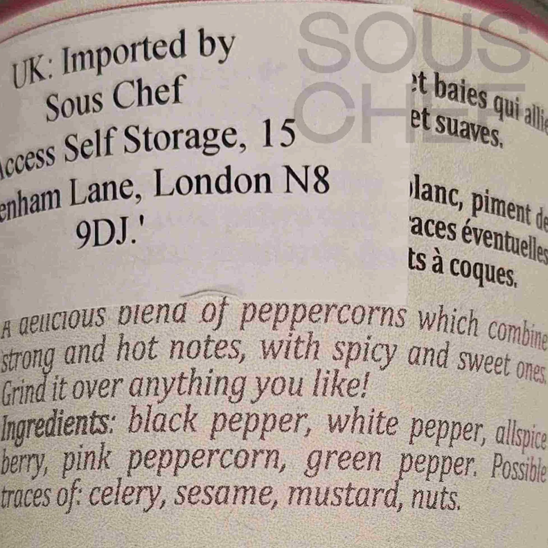 Terre Exotique Five Peppercorns Blend, 60g