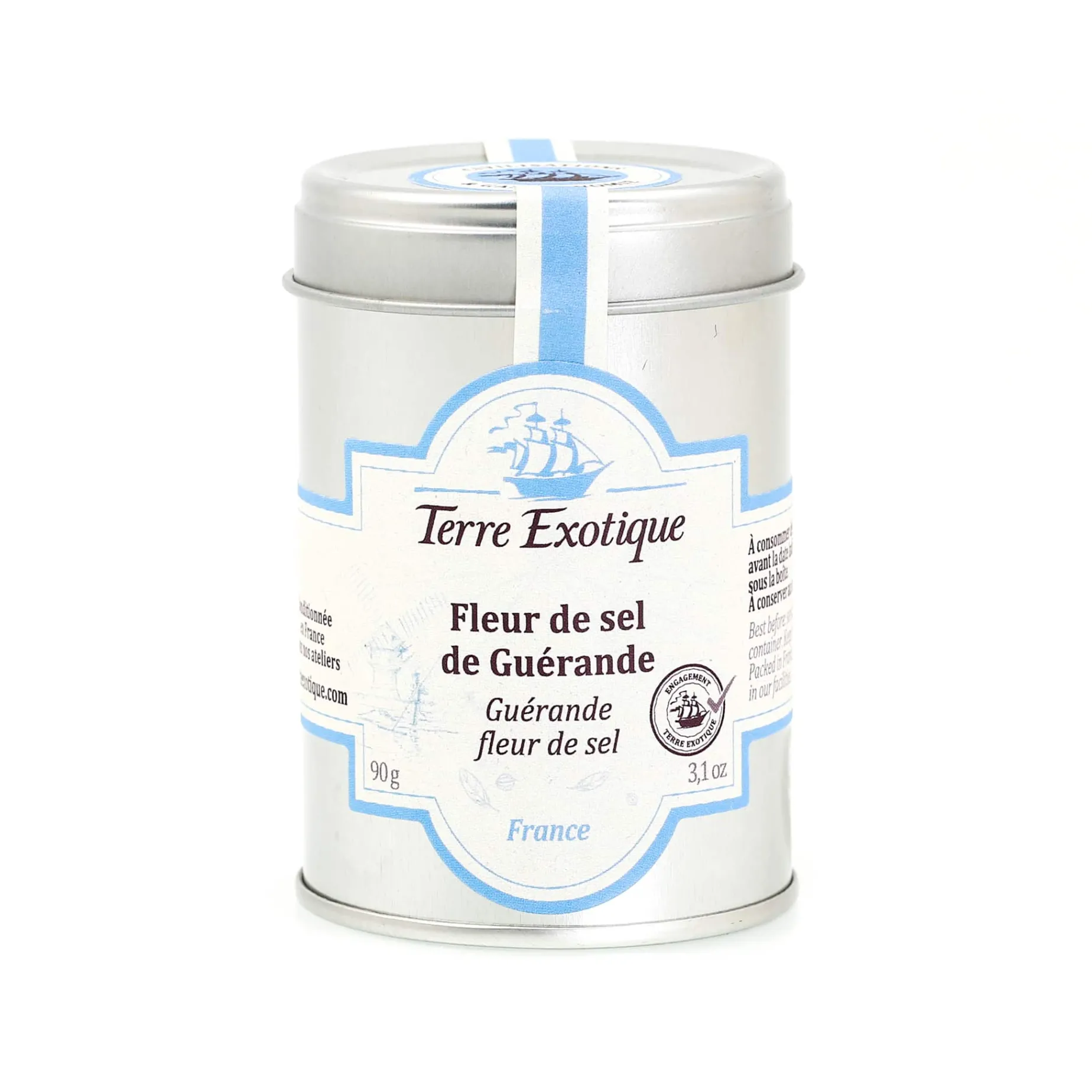 Terre Exotique Fleur De Sel From Guerande IGP, 100g