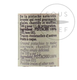 Terre Exotique Pistachio Paste, 100g