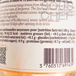 Terre Exotique Preserved Lemon, 330g