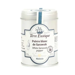 Terre Exotique White Sarawak Pepper IGP, 80g