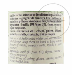 Terre Exotique Wild Herbs, 25g