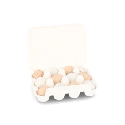 The Chocolate Detective 12 Rainbow Lovebird Chocolate Eggs, 150g