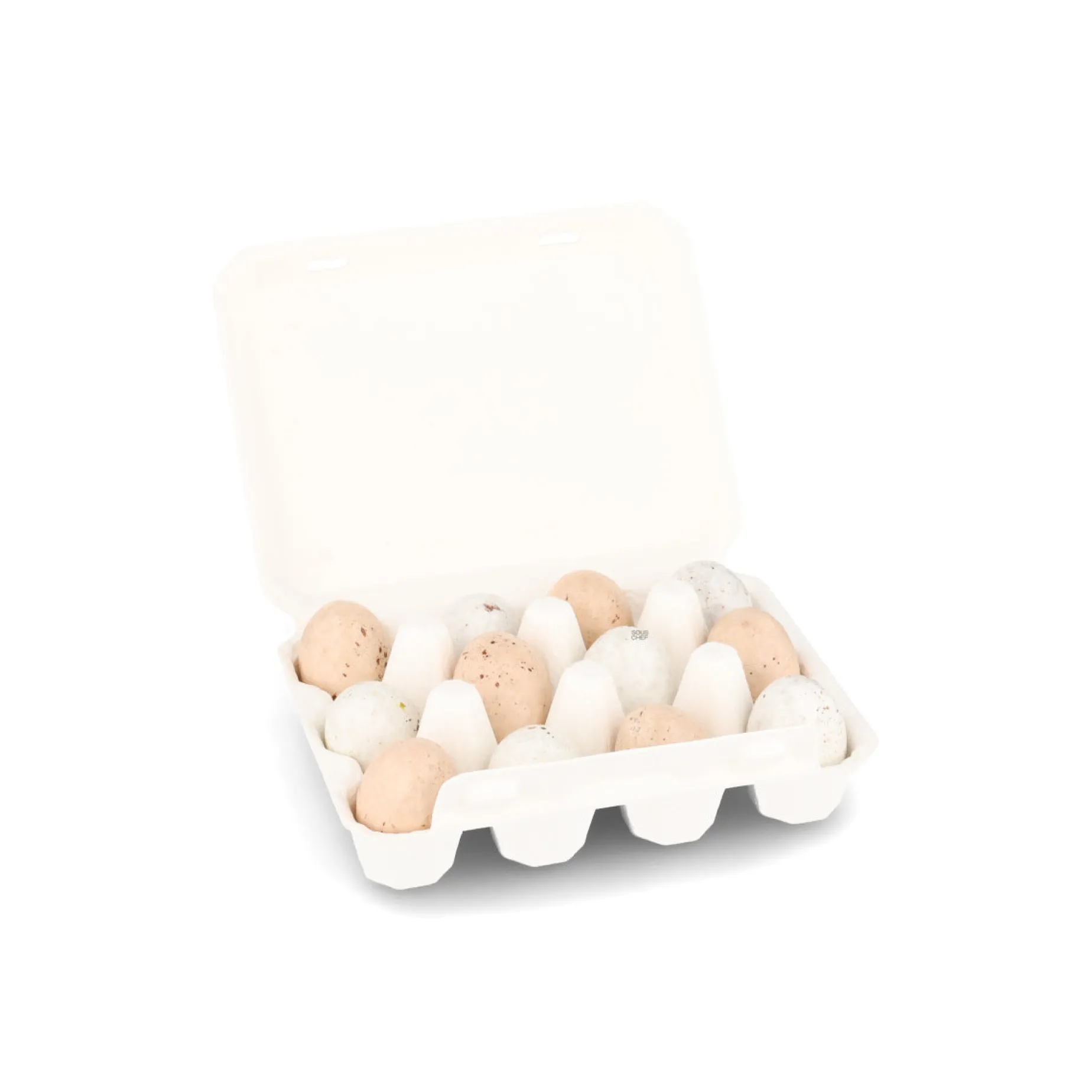 The Chocolate Detective 12 Blue Tit Chocolate Eggs, 150g