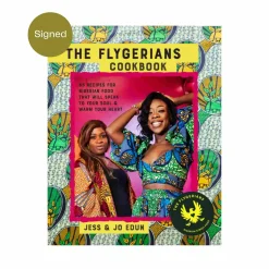 The Flygerians Cookbook by Jess Edun & Jo Edun, Signed Copy