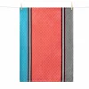 Tissage Moutet Blue & Coral French Jacquard Tea Towel