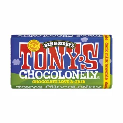 Tony's Chocolonely - Ben & Jerry's Dark Milk Brownie, 180g