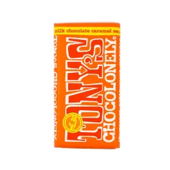 Tony's Chocolonely Milk Chocolate Caramel & Sea Salt, 180g