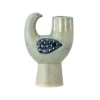 Trudy Blue Bird Candle Holder