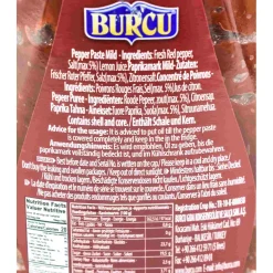 Turkish Mild Pepper Paste - Biber Salcasi, 600g
