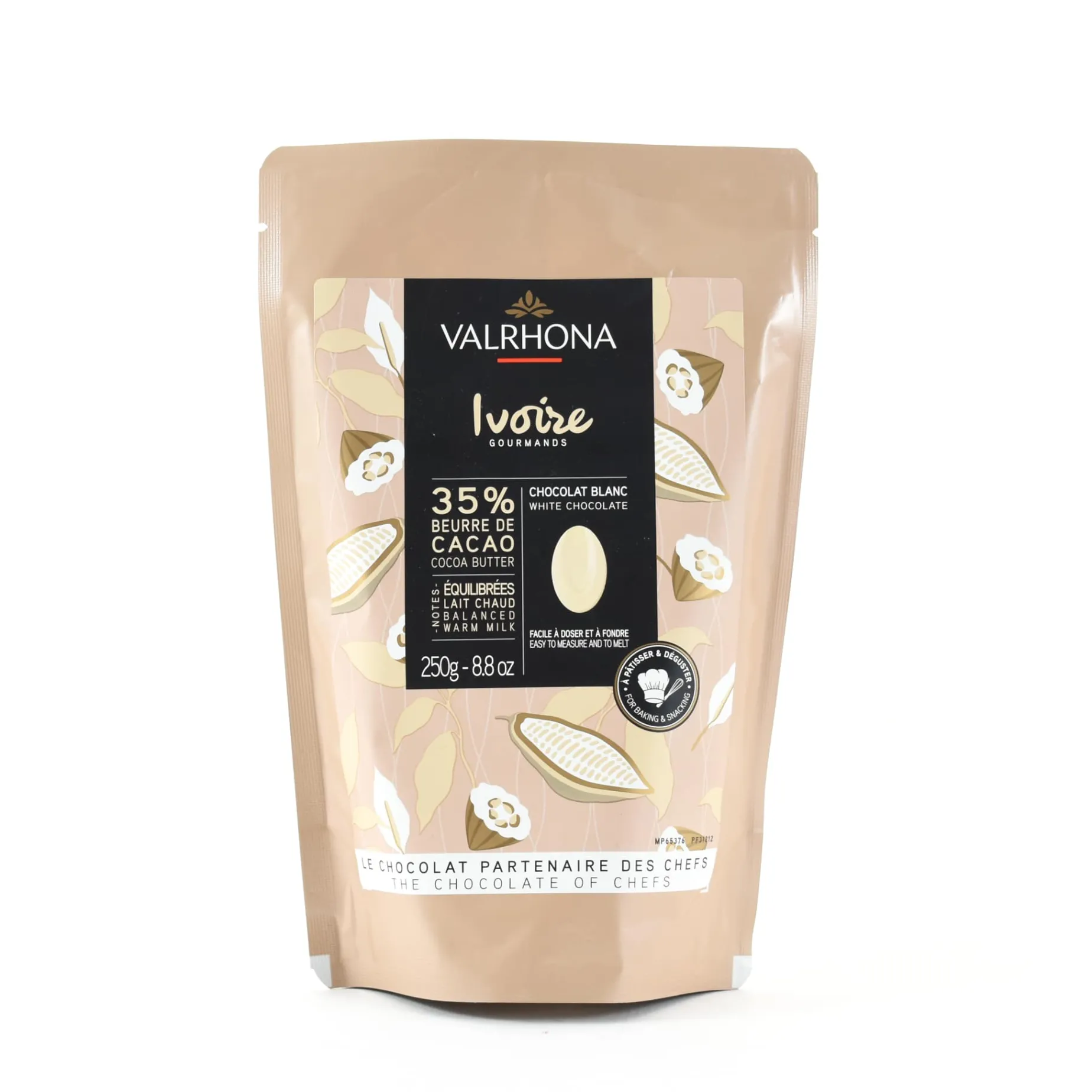 Valrhona Ivoire White Chocolate Chips