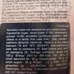 Valrhona Strawberry Inspiration Drops, 250g