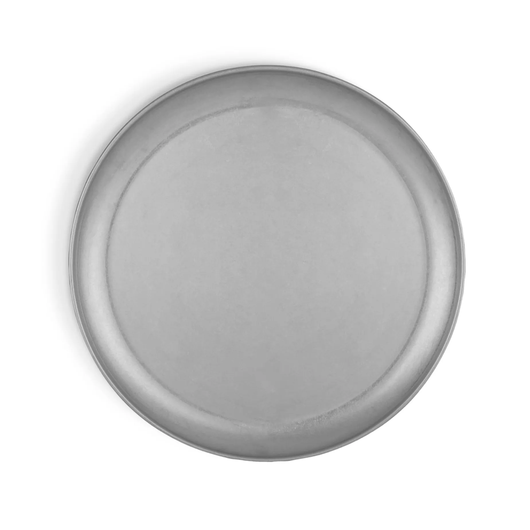 Vintage Style Stainless Steel Charger Plate, 30cm