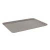 Vintage Style Stainless Steel Rectangular Serving Tray, 30x20.5cm