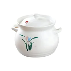 White Clay Soup Pot, 3.3L