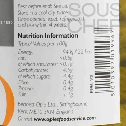 Whole Gherkins with Dill in Sweet Vinegar, 1.9kg