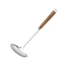 Wood Handle Stainless Steel Gravy Ladle