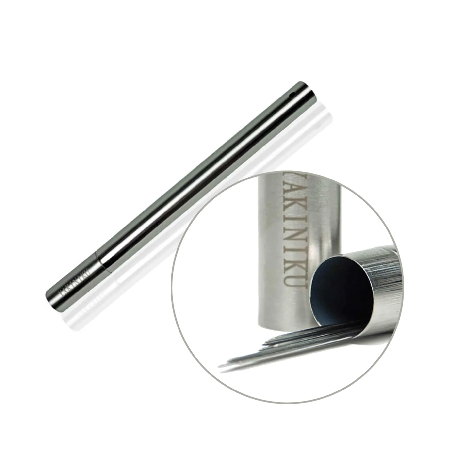 Yakiniku Stainless Steel BBQ Skewers in Case, 20 pieces