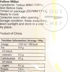 Yellow Millet, 454g