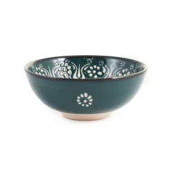 Yesil Ve Beyaz Boyali Sauce Dish, 12cm