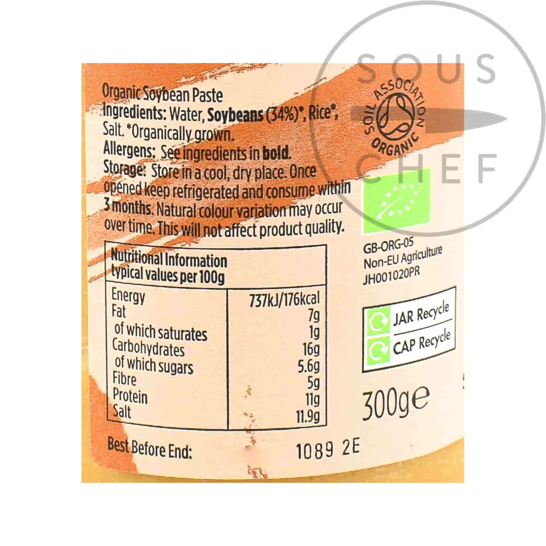 Yutaka Organic Miso Paste, 300g