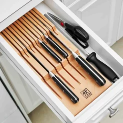 Zwilling Beechwood 12 Slot Knife Storage